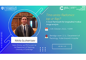 AI Seminar Series: Time-series Radiomics: top or flop?