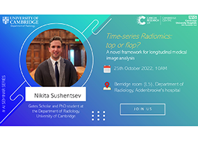 AI Seminar Series: Time-series Radiomics: top or flop?