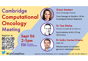 Cambridge Computational Oncology Meeting