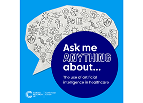 Ask me anything about the use of artificial intelligence in healthcare